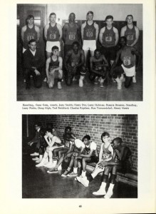 Photo of Durham Tech Basketball Team 1967
