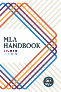 MLA 8th edition book cover