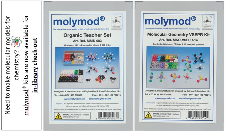 molymod organic and molecular geometry chemistry kit cases