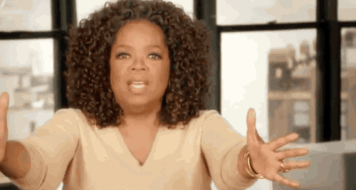 Oprah saying "I love bread."