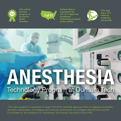 photo of operating room with text around it explaining stats of program