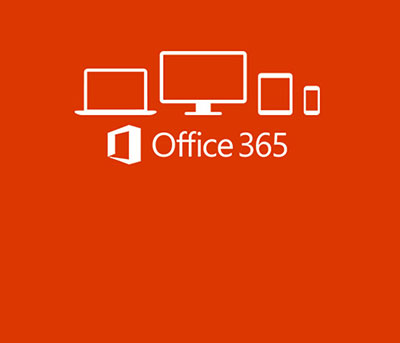 screen shot of Office 365 with drawing of different sized computer screens