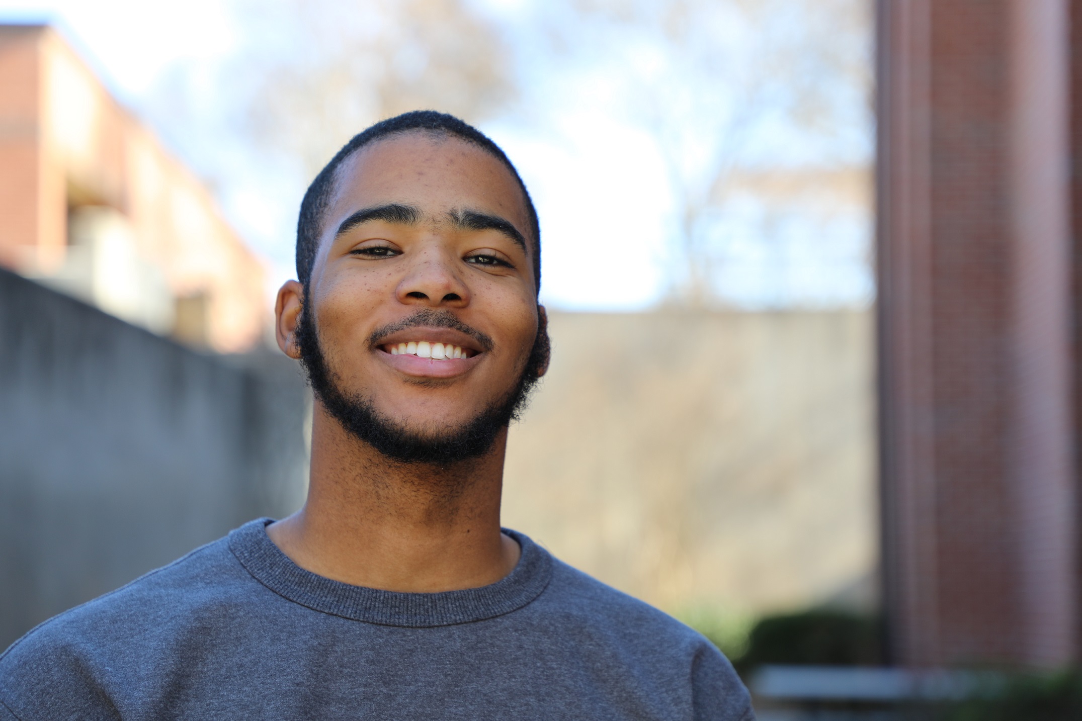 Nathan Jenkins smiling