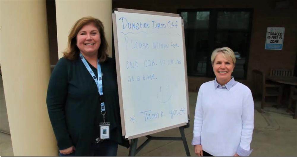 melissa ockert penny gluck unc covid donation