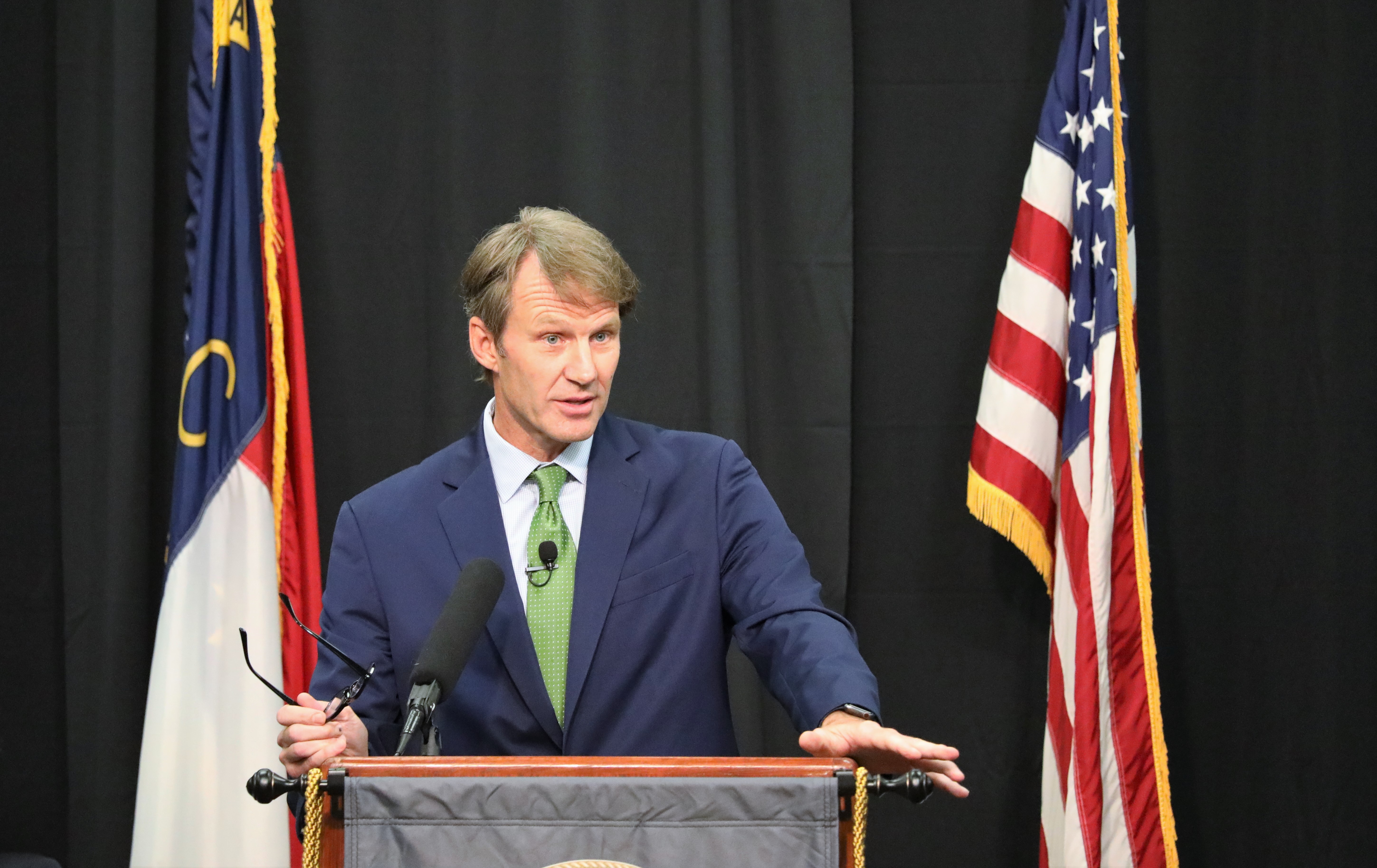 JB speaking at inauguration