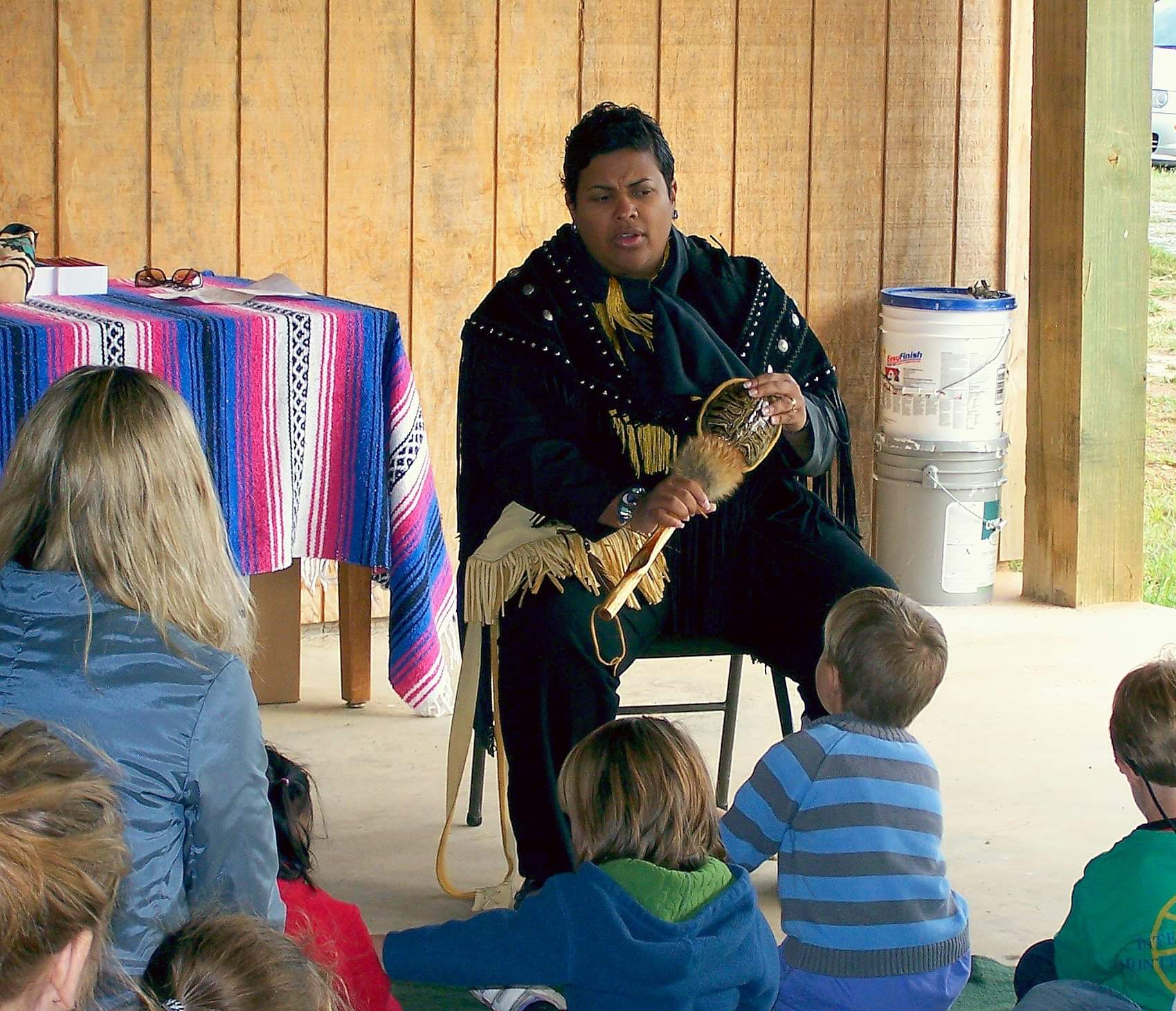 Angela Davis telling stories