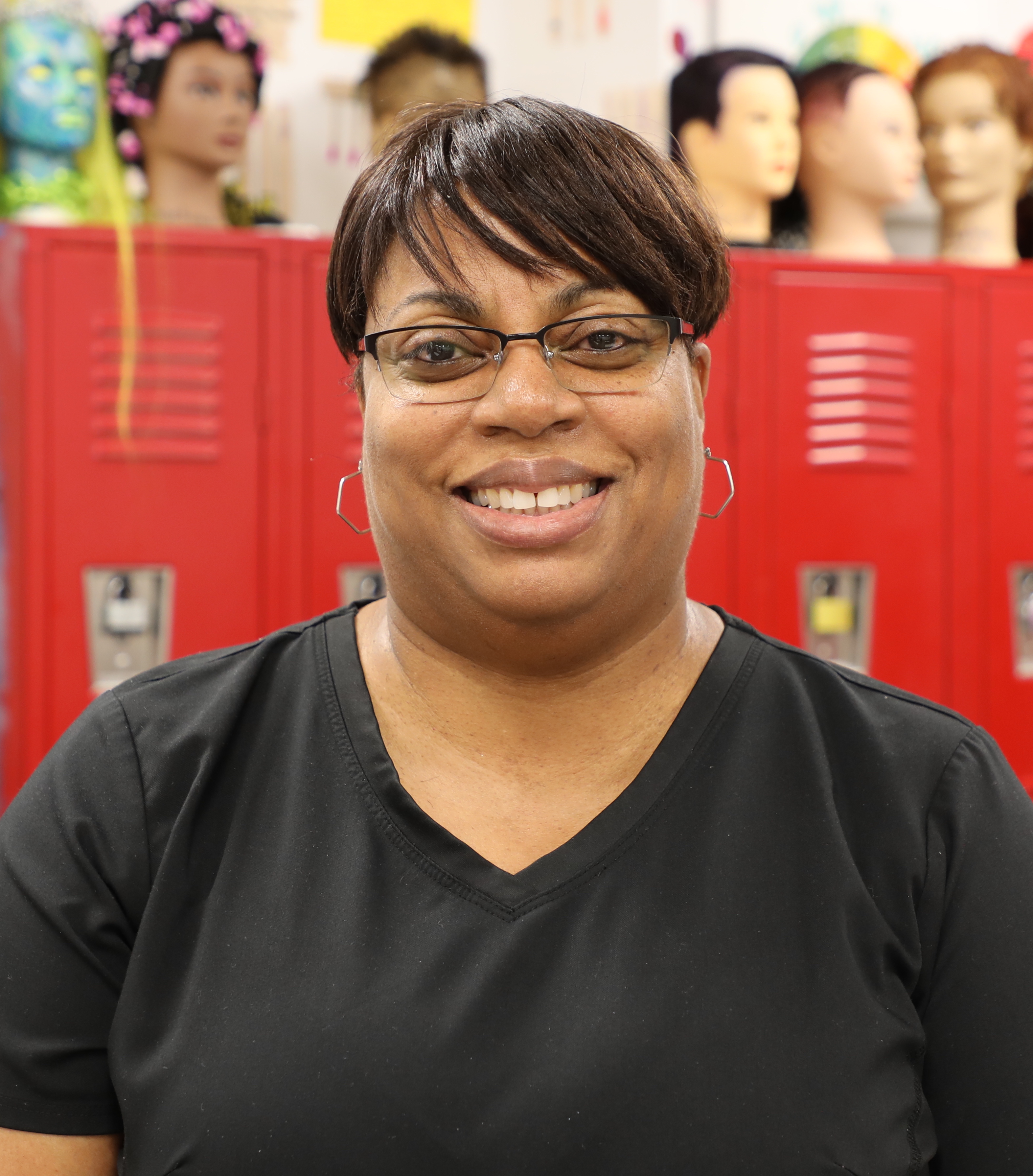 person smiling at camera