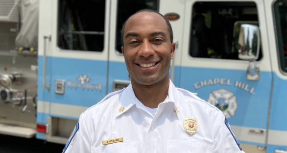 Chapel Hill Fire Chief Jay Mebane