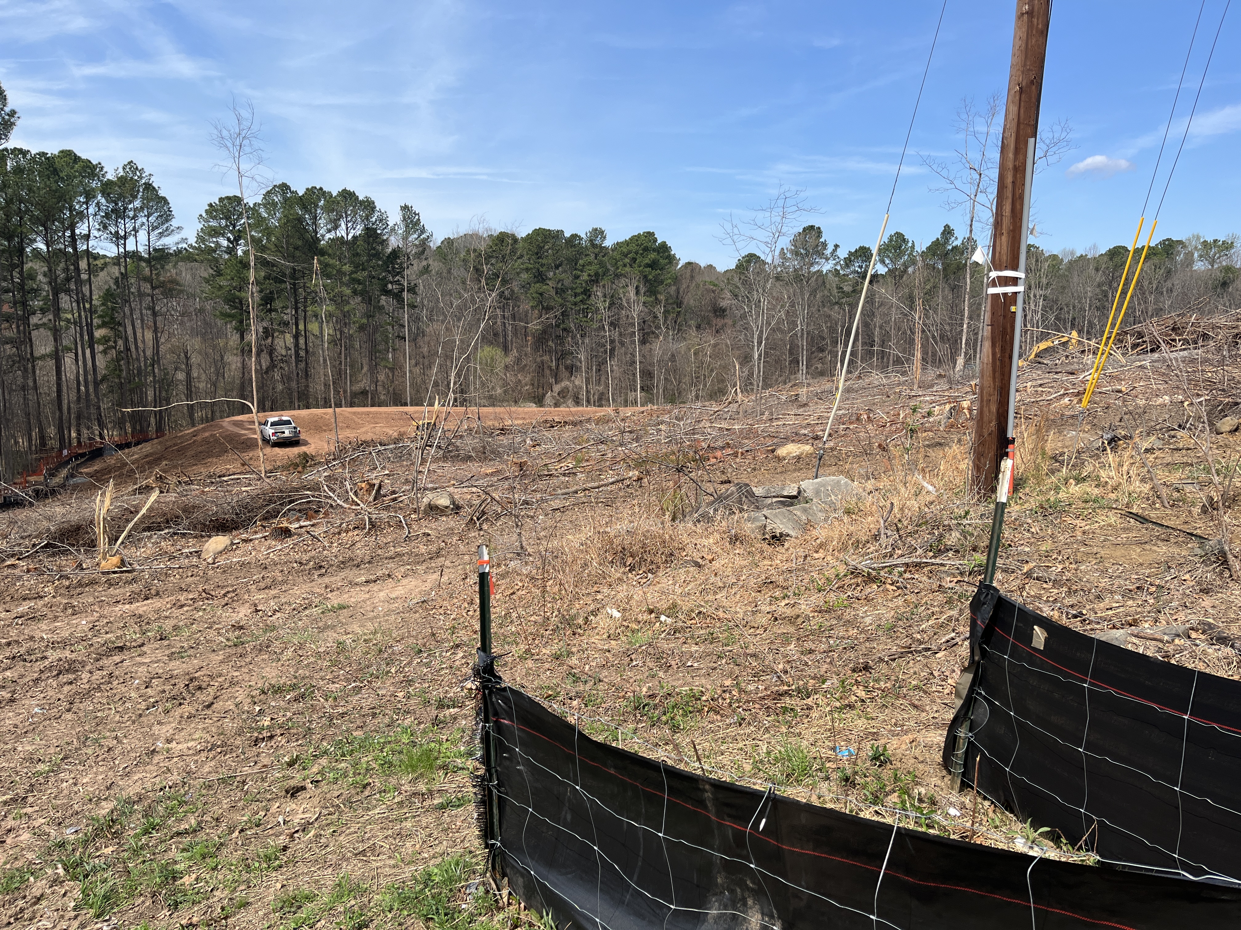 Site of future affordable housing complex