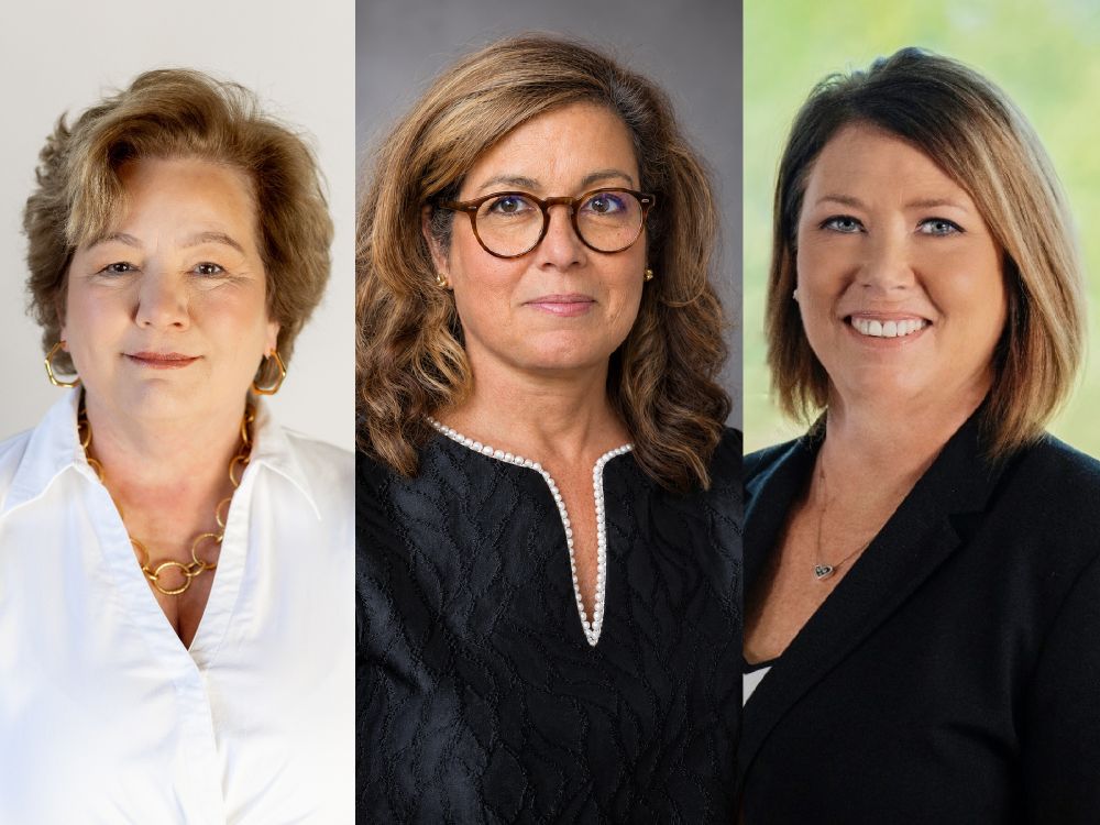 New board members Ellen Shannon, Diane Evia-Lanevi, and Amy Taylor