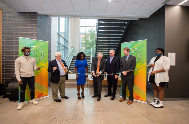 Ribbon cutting for Ingram Center dedication