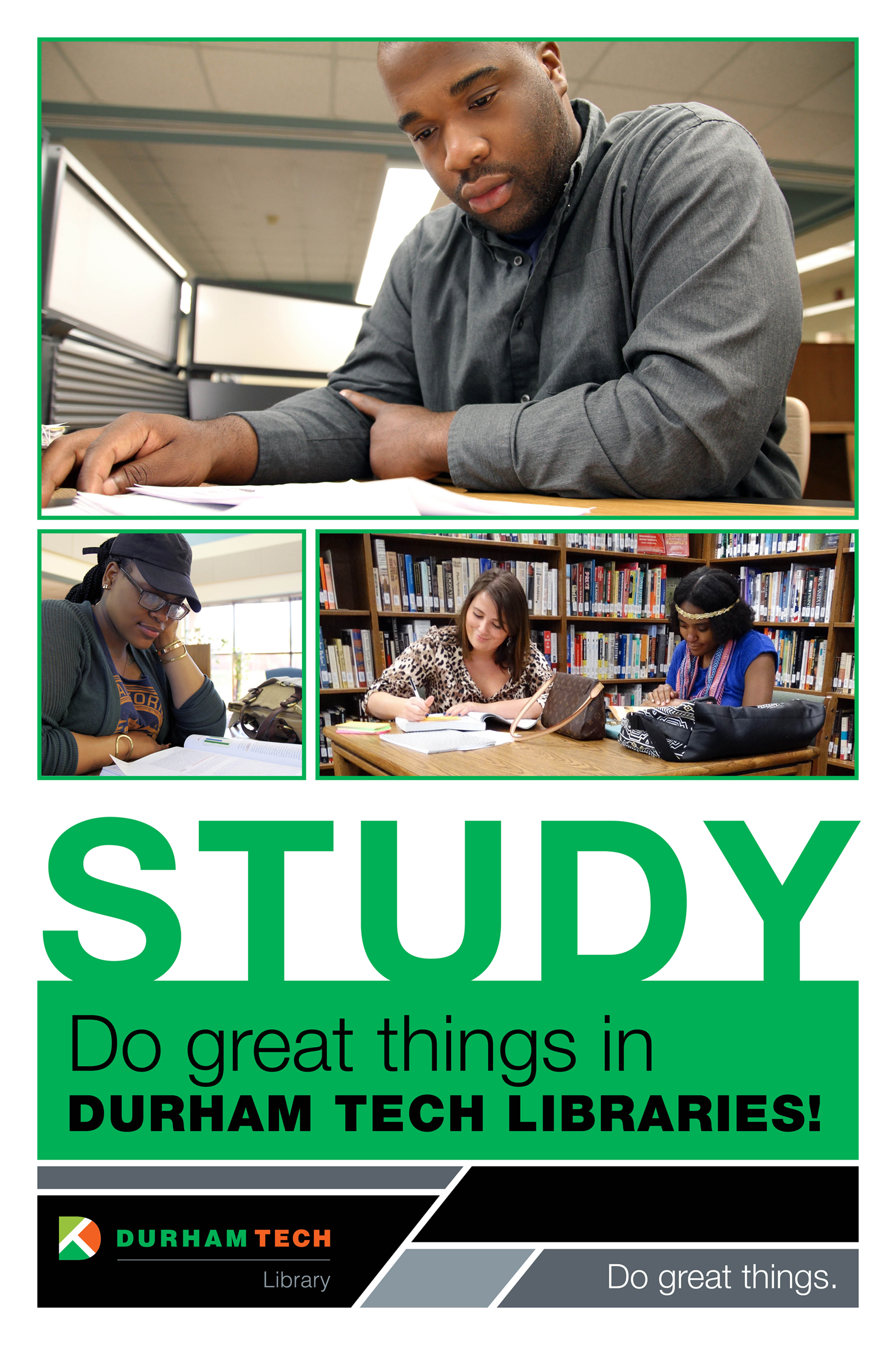 National Library Week Study the Durham Tech Libraries Durham National Library Week Study the Durham Tech Libraries Durham