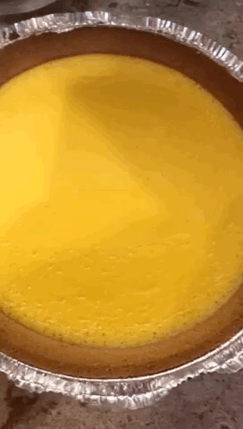 Berry topping spooned onto the cheesecake like pie filling.