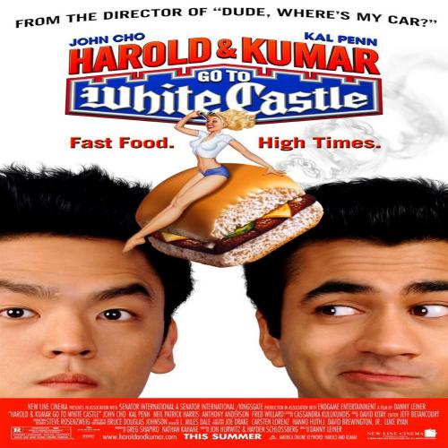 Harold & Kumar go to white castle. Cover Image Harold & Kumar go to white castle