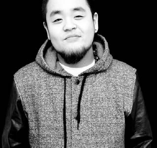 G Yamazawa wearing hooded jacket