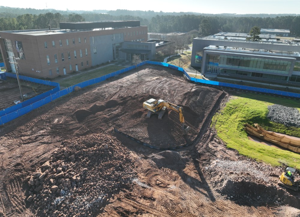 Construction Site for Health Sciences Building