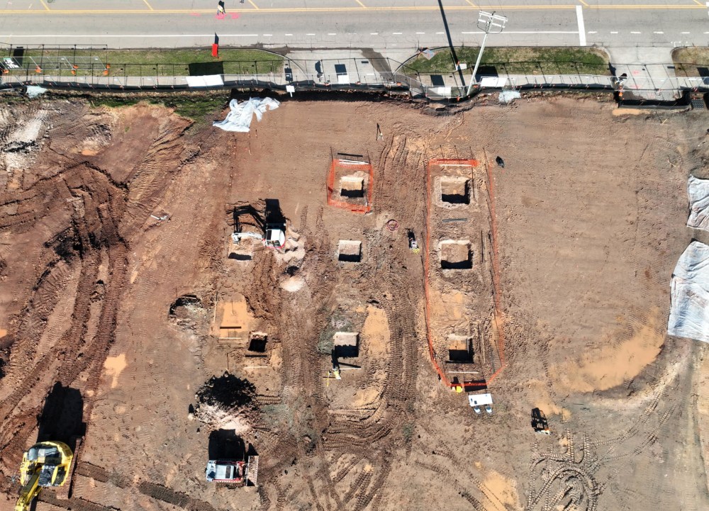 Construction Site for Novo Nordisk Life Sciences Center