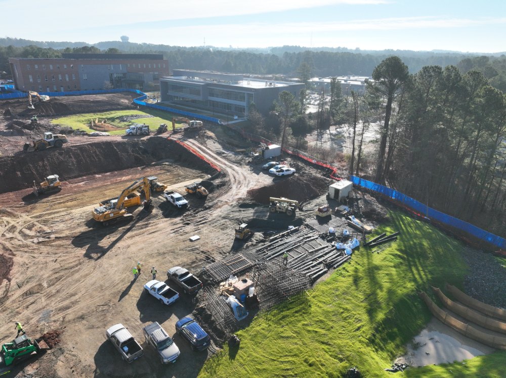 Construction Site for Health Sciences Building