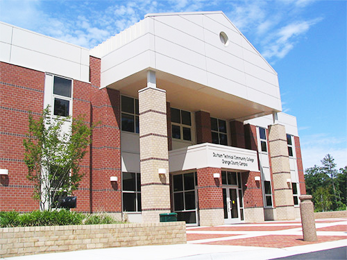 2-story brick building