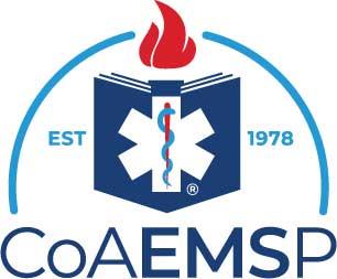 CoAEMSP red, white, and blue logo