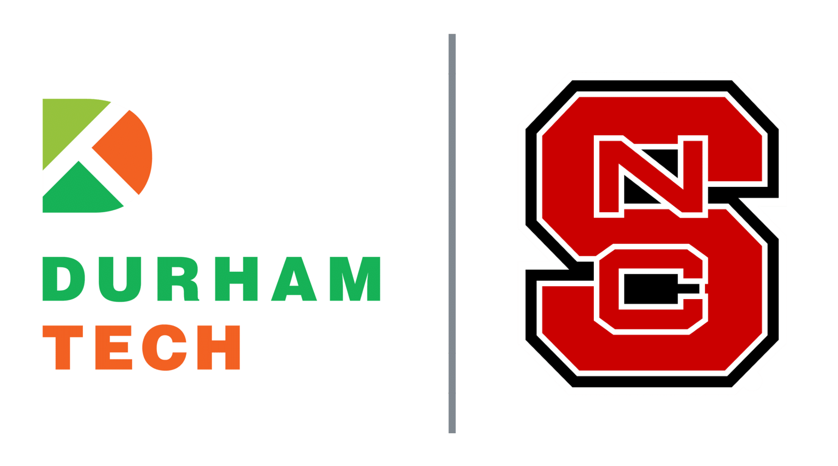 durham tech logo and nc state logo