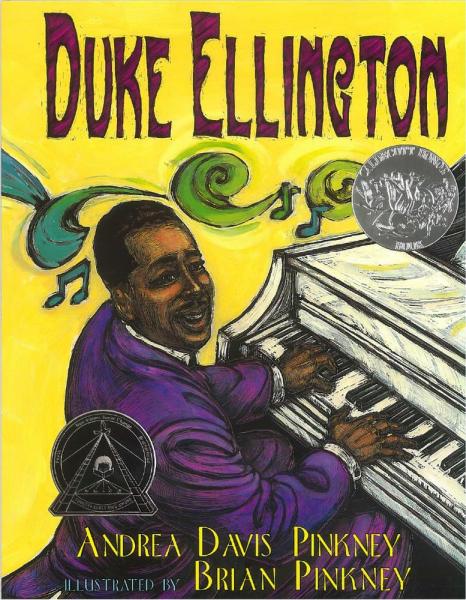 duke ellington by andrea davis pinkney, illustrated by brian pinkney