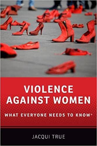 violence against women: what everyone needs to know by jacqui true