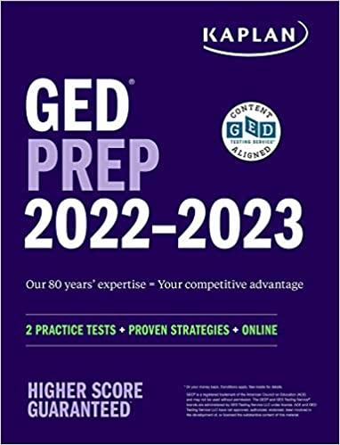 Kaplan GED Test Prep 2022-2023