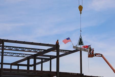 Last beam placed