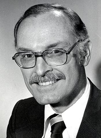 Headshot of second president John Crumpton