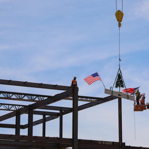 Last beam placed