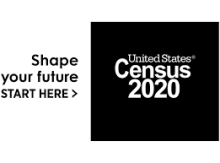 Shape Your Future: Start Here. United States Census, 2020. 